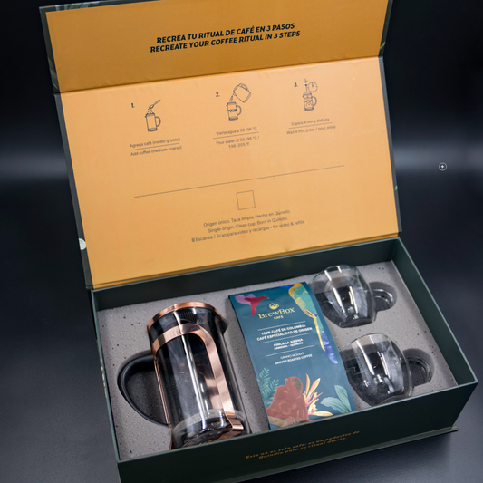 Tu ritual de café completo, con sello Quindío - Kit Premium