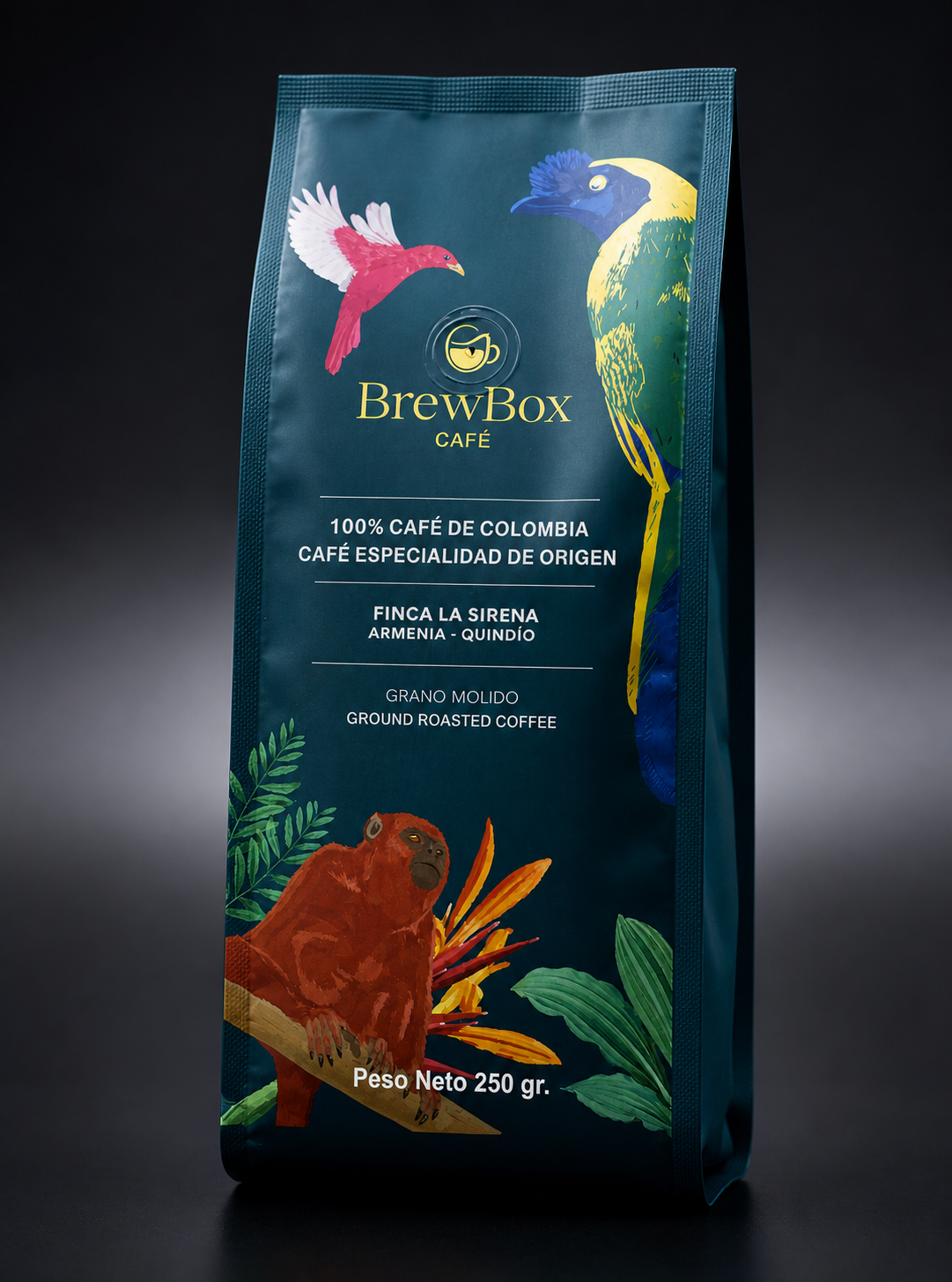 Brew Box Café 250 gr Café de Origen