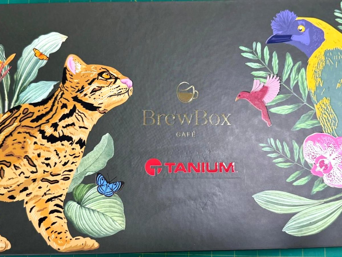Kit corporativo BrewBox para TANIUM