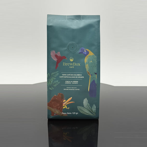125 g de café de origen del Quindío
