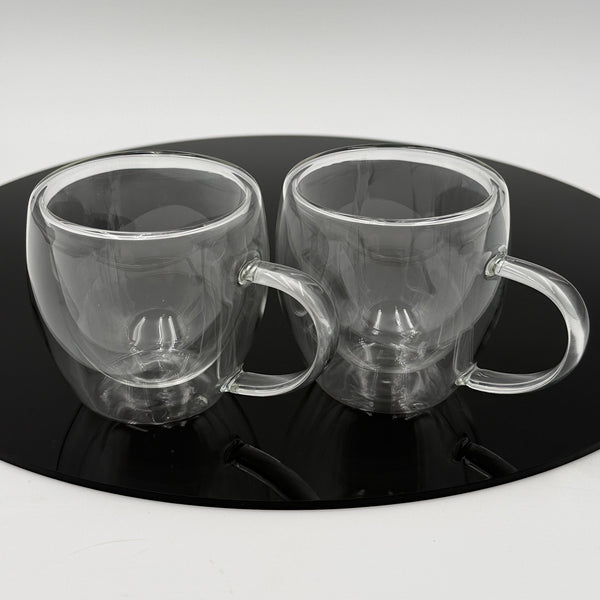 2 vasos de doble pared de 150 ml